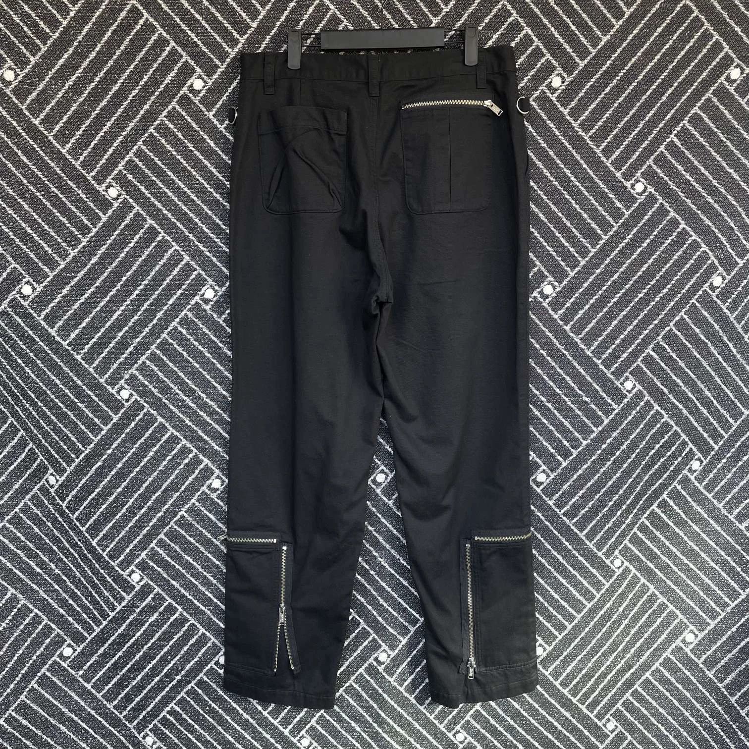 Undercover Undercover Black Zippered Multi-Pocket Pants 4 Size US 34 / EU 50 - 2 Thumbnail