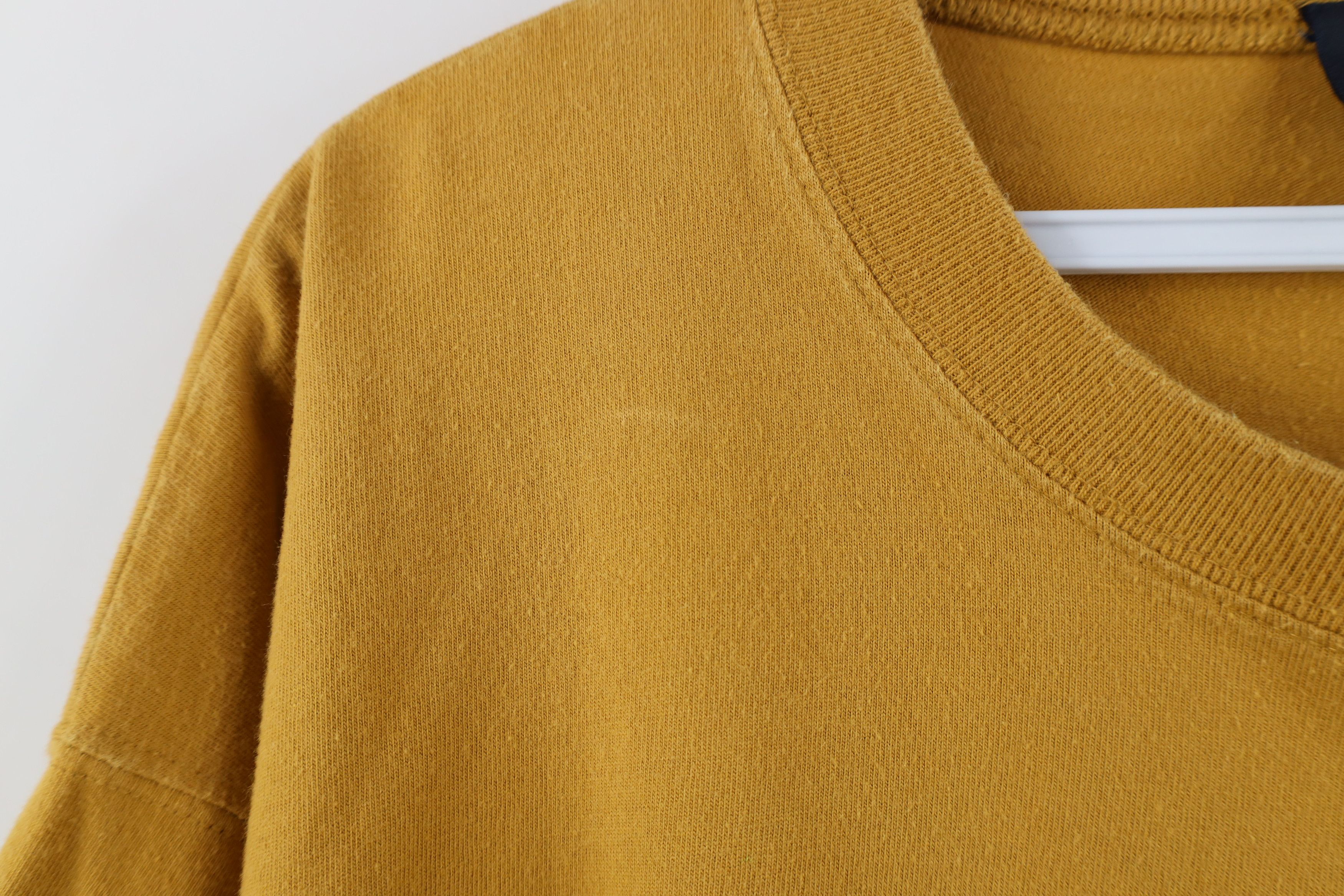 Vintage Vintage 90s Streetwear Fit Pocket T-Shirt Yellow Cotton Size US XL / EU 56 / 4 - 6 Thumbnail