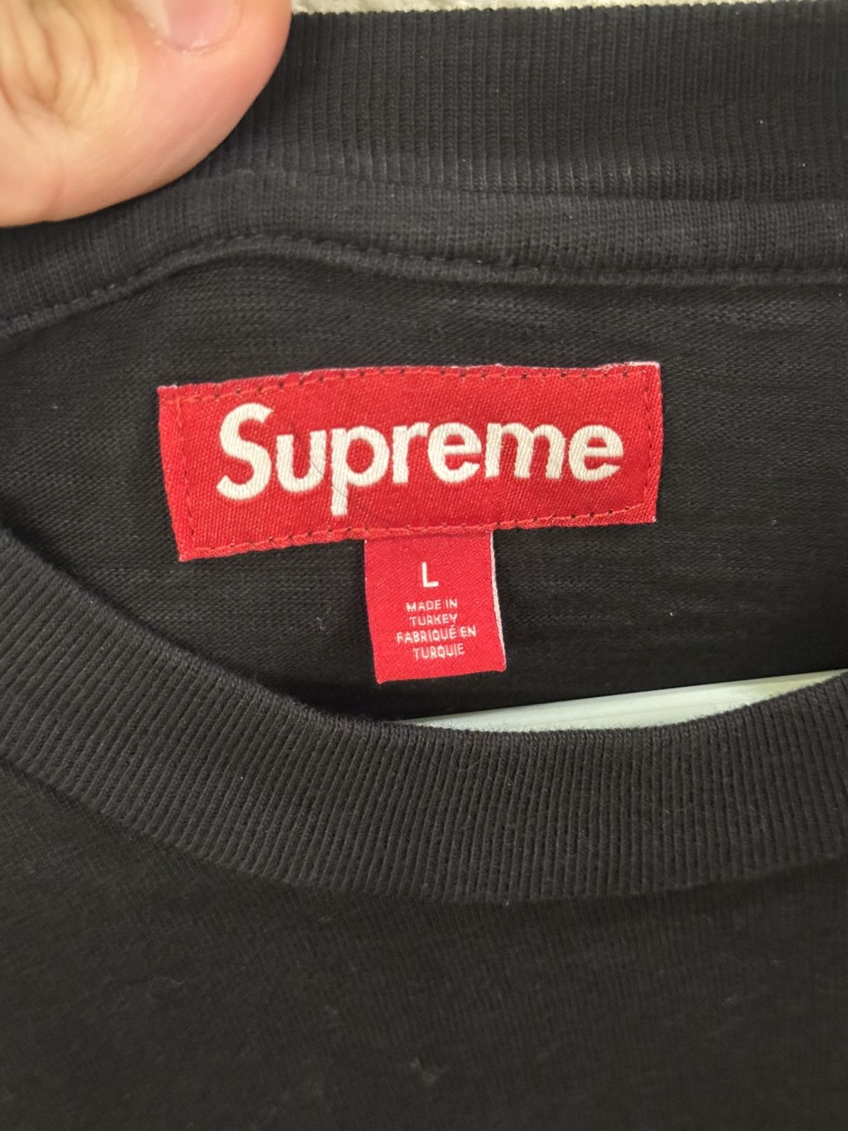 Supreme Supreme FTP Short Sleeve Top Tee Size US L / EU 52-54 / 3 - 2 Thumbnail