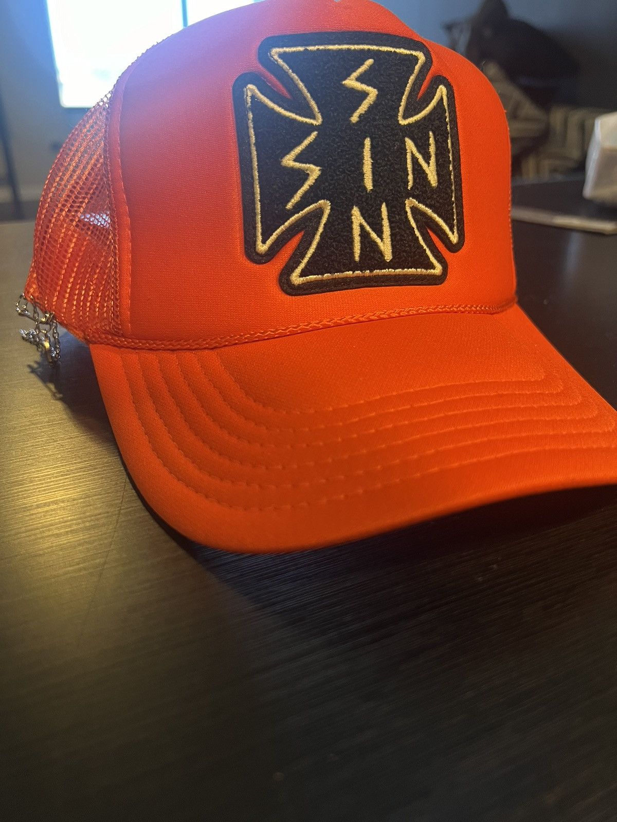 For Those Who Sin For Those Who Sin Trucker Hat *RARE* Size ONE SIZE - 2 Thumbnail