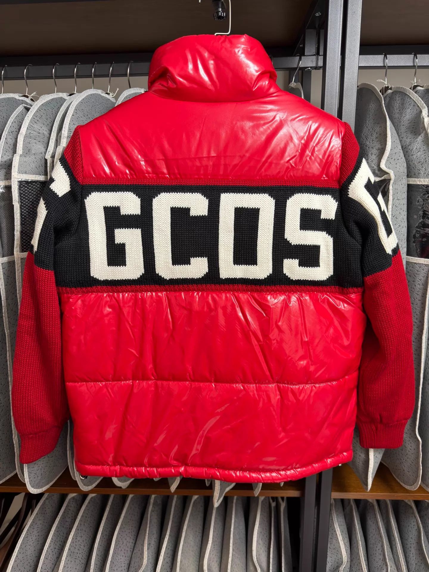 GCDS GCDS Knit Panel Padded Jacket Unisex M Size M / US 6-8 / IT 42-44 - 2 Thumbnail