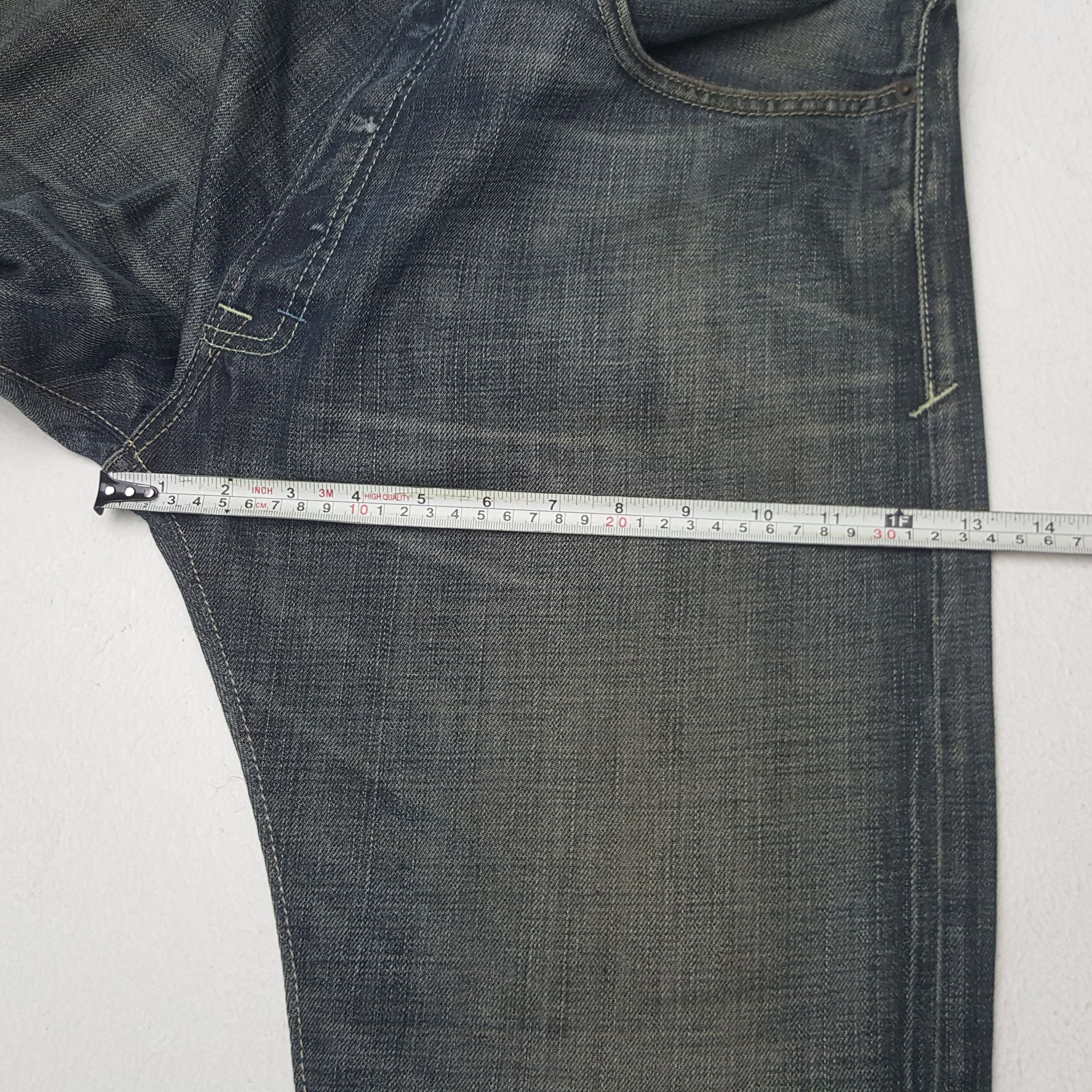 Evisu × Puma × Vintage Vintage Evisu Puma Japanese Brand Daicock Custom Denim Jeans Size US 37 - 11 Thumbnail