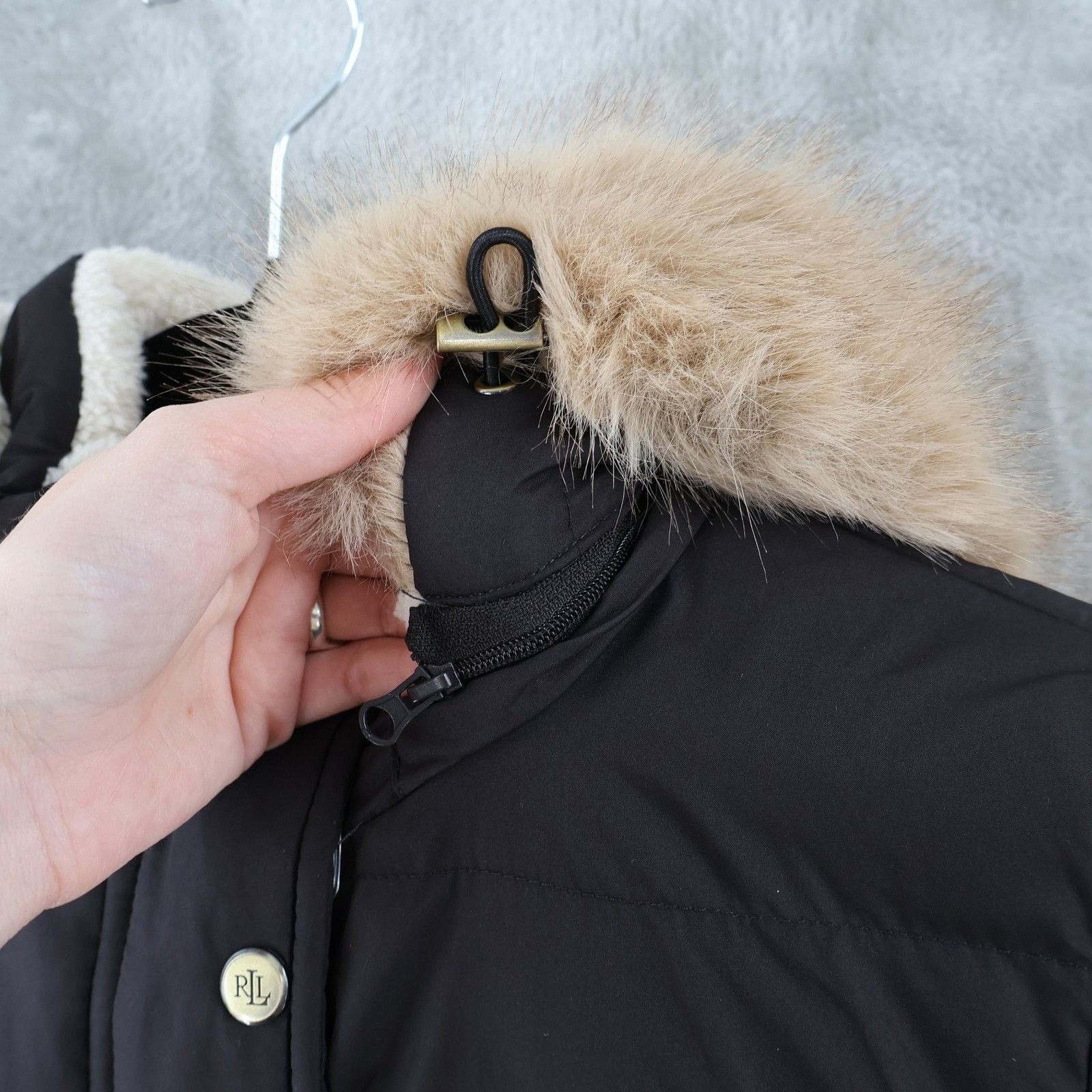 Lauren Ralph Lauren LRL Ralph Lauren Faux-Fur Hooded Down Puffer Coat Women XS Size XS / US 0-2 / IT 36-38 - 6 Thumbnail
