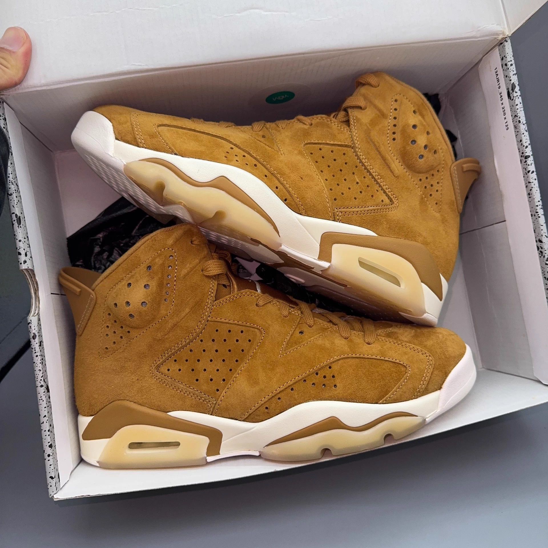 Nike Jordan AJ6 Brown Men's 42.5 Size US 9.5 / EU 42-43 - 5 Thumbnail