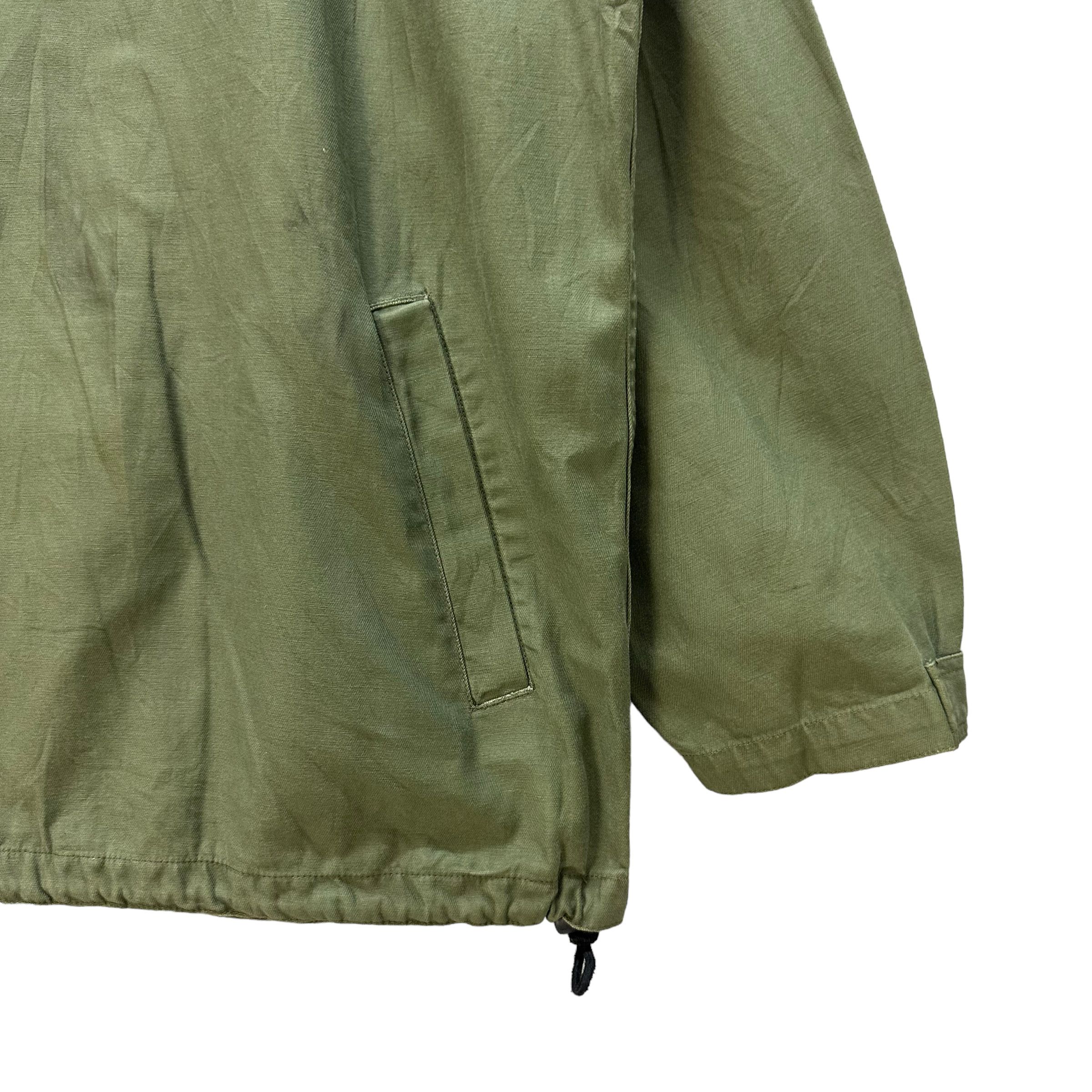 Vintage NEYRIES OLIVE GREEN ANORAK JACKET #8730-023 Size US L / EU 52-54 / 3 - 5 Thumbnail