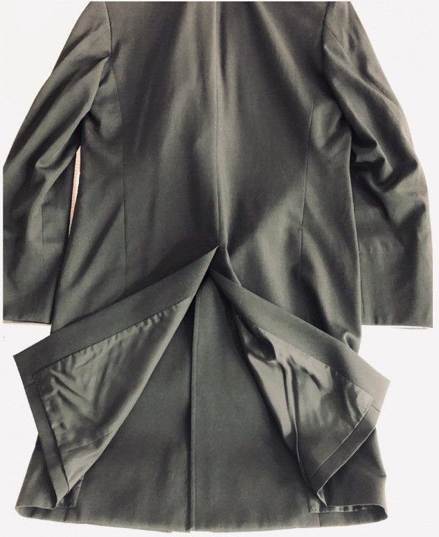 Yohji Yamamoto Yohji Yamamoto 🇯🇵 Pour Homme Nero Wool Dual Drape Coat 2 NWT Size US M / EU 48-50 / 2 - 12 Thumbnail