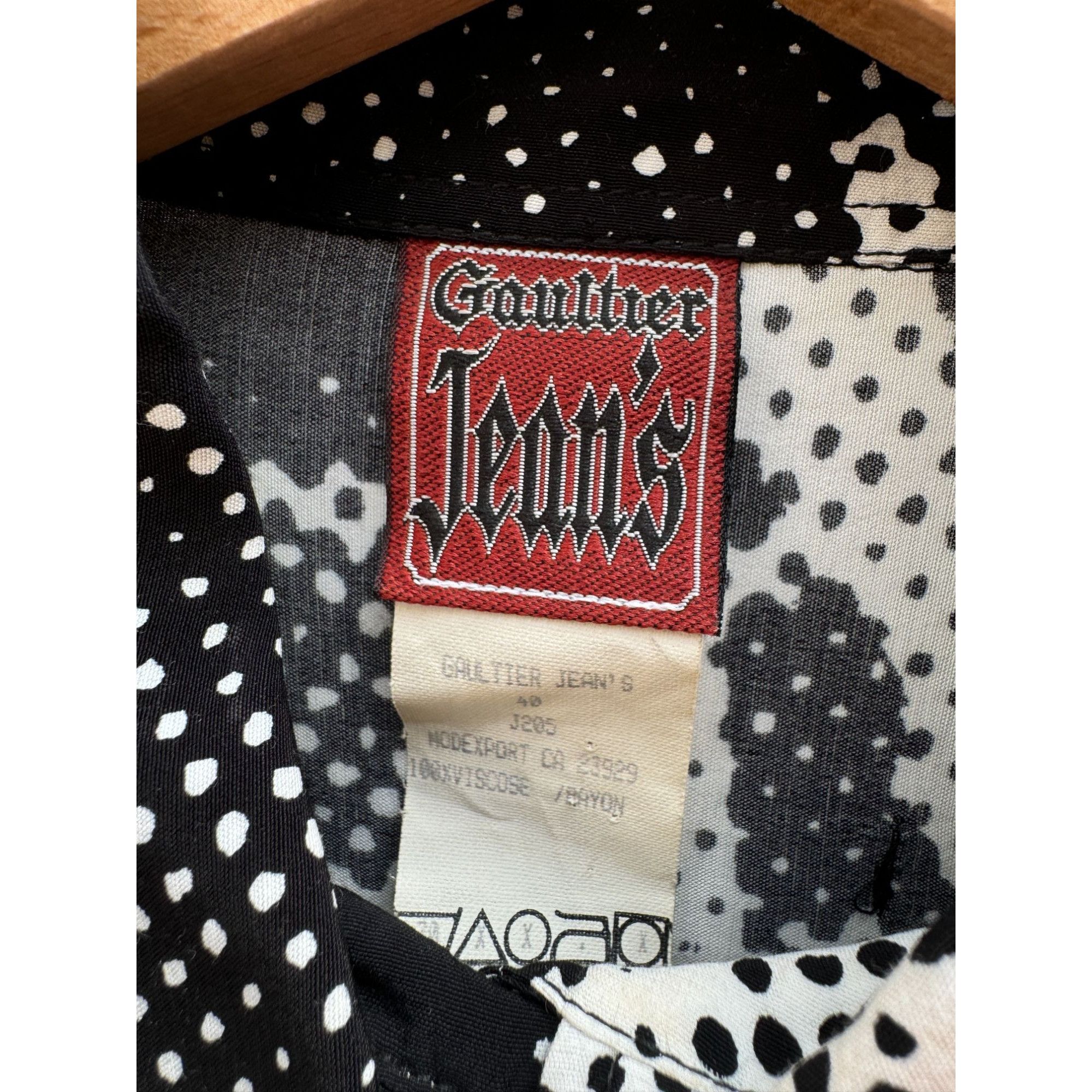 Jean Paul Gaultier Vintage Racism Protest Print Shirt Size M / US 6-8 / IT 42-44 - 5 Thumbnail
