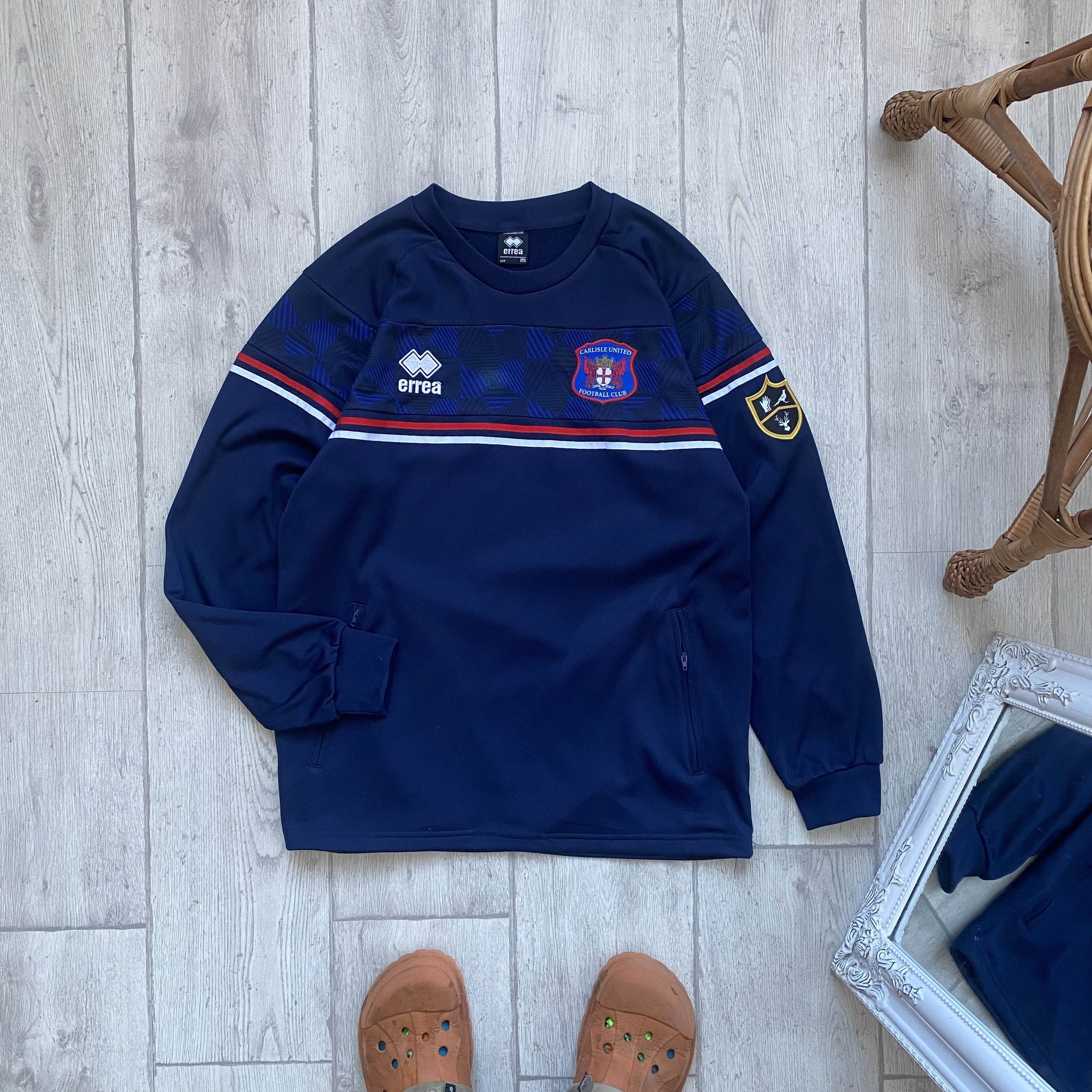 Nike ⚽️ Carlisle United Football Jersey Training Sweatshirt Size US M / EU 48-50 / 2 - 1 Thumbnail