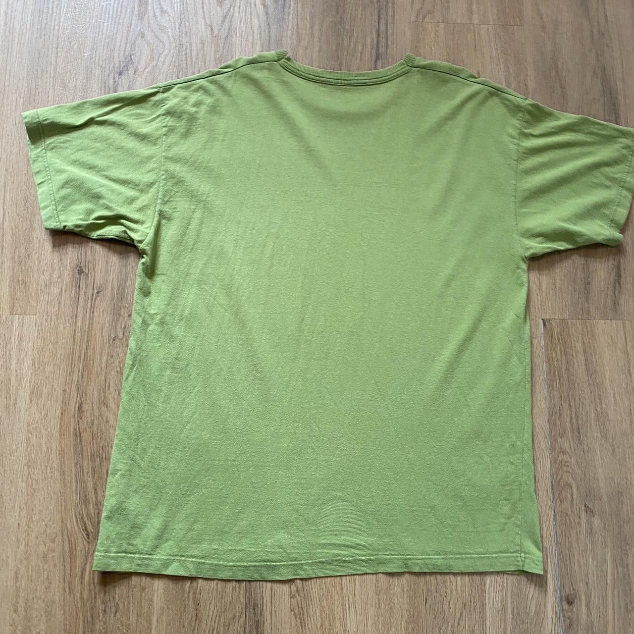 Levi's Levi's green and white t-shirt Vintage Retro 90s Size US L / EU 52-54 / 3 - 2 Thumbnail