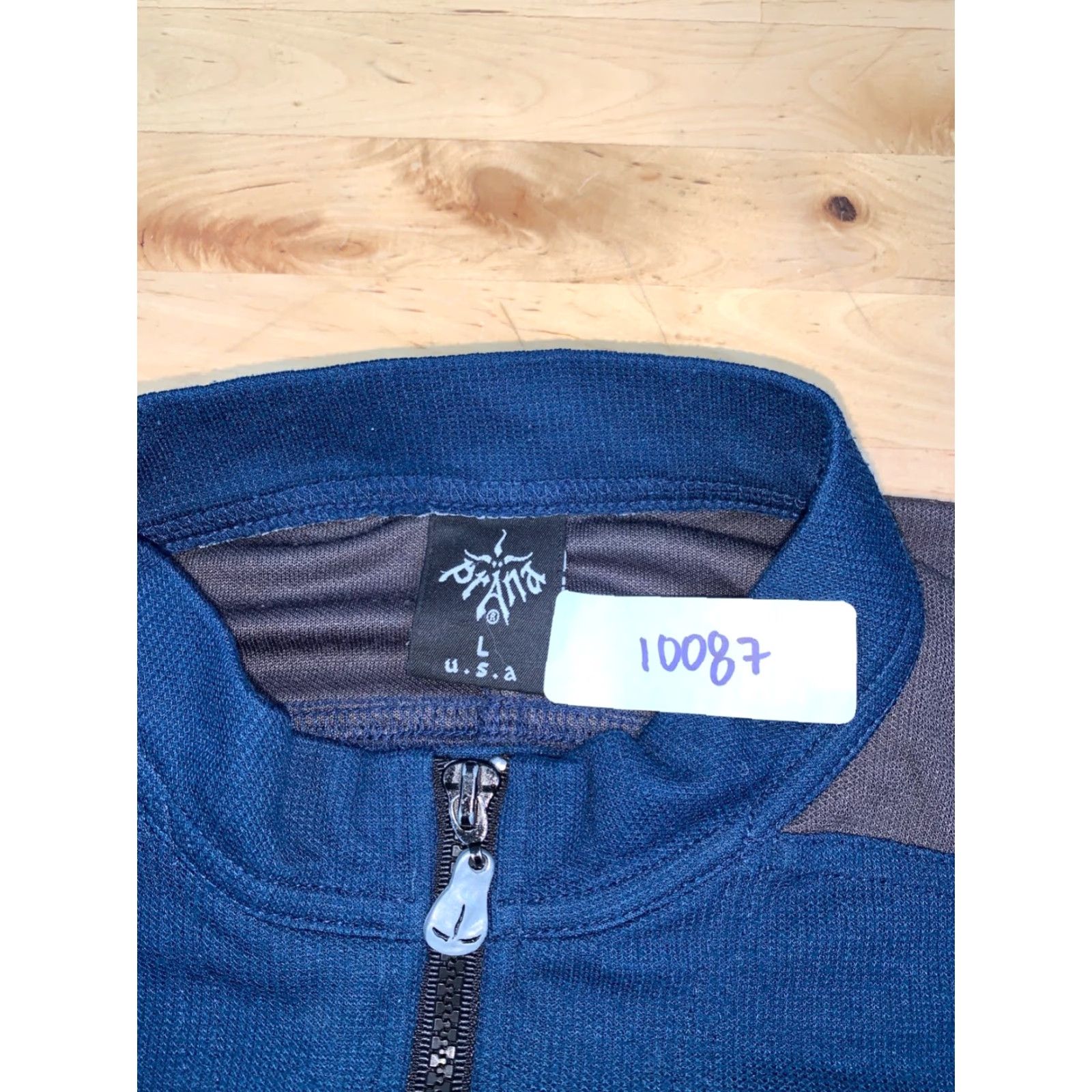 Prana VINTAGE prAna 1/4 Zip Pullover Sweatshirt Mens L Blue Outdoor USA 10087 Size US L / EU 52-54 / 3 - 2 Thumbnail