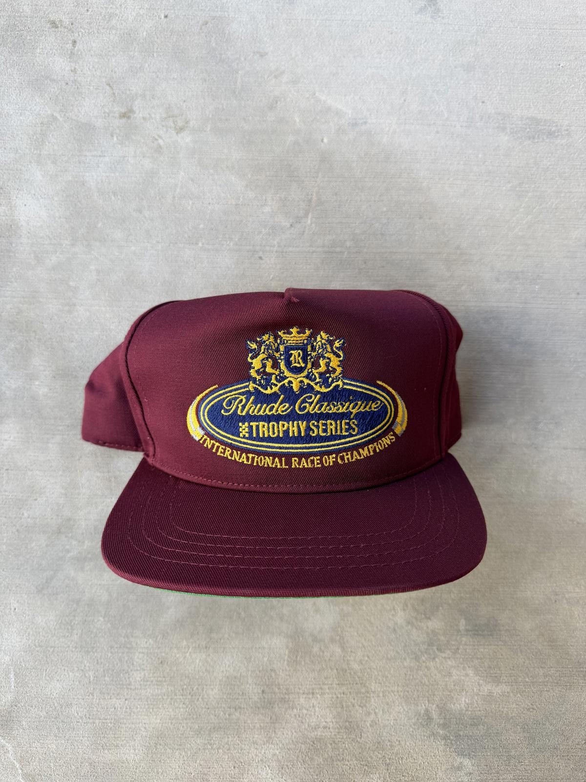 Rhude Rhude Racing Championship Hat Burgundy Snapback Brand New Size ONE SIZE - 1 Thumbnail