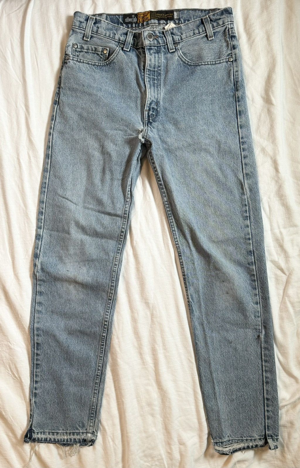 image of Levis x Levis Vintage Clothing Vintage Silvertab Levi's Straight & Narrow in Blue, Men's (Size 30)