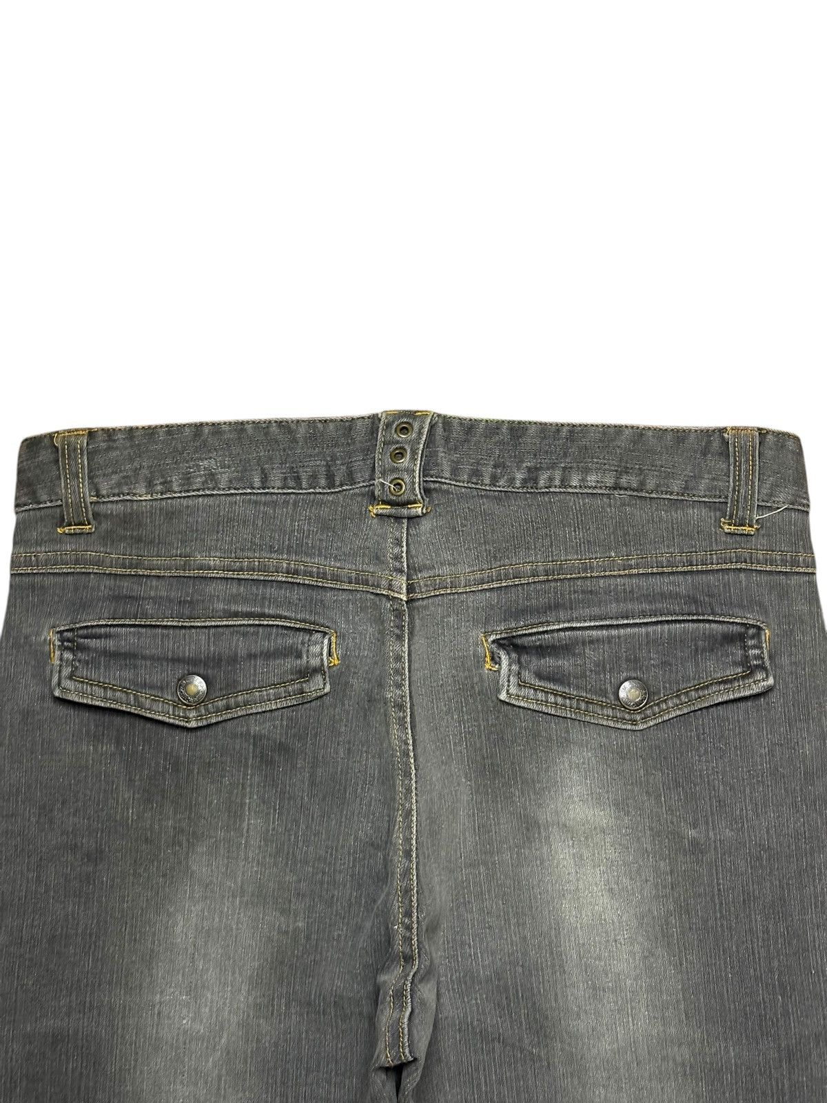 Japanese Brand Vintage Japanese Brand Bush Pant Faded Wash Flare Jeans Size US 30 / EU 46 - 8 Thumbnail