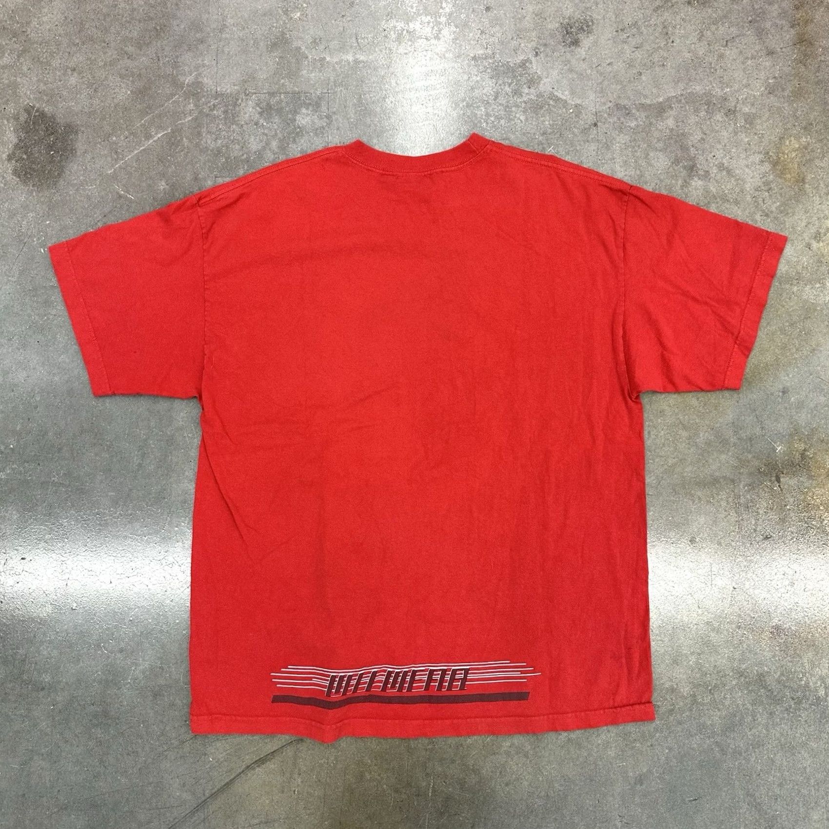 Vintage VINTAGE Wu Wear Wu Tang T Shirt Red XXL Made In USA Mens 2XL Graphic Print 90s USA Hip Hop Branded Shirt Size US XXL / EU 58 / 5 - 4 Thumbnail