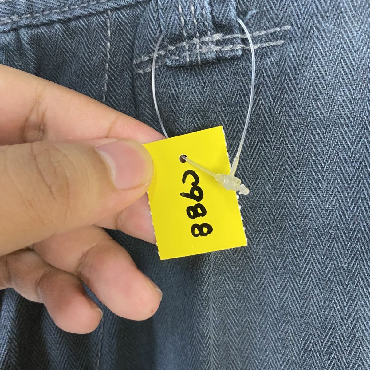 Japanese Brand DL Even River Dark Blue Cargo Multipocket Pants #C988 Size US 28 / EU 44 - 13 Thumbnail