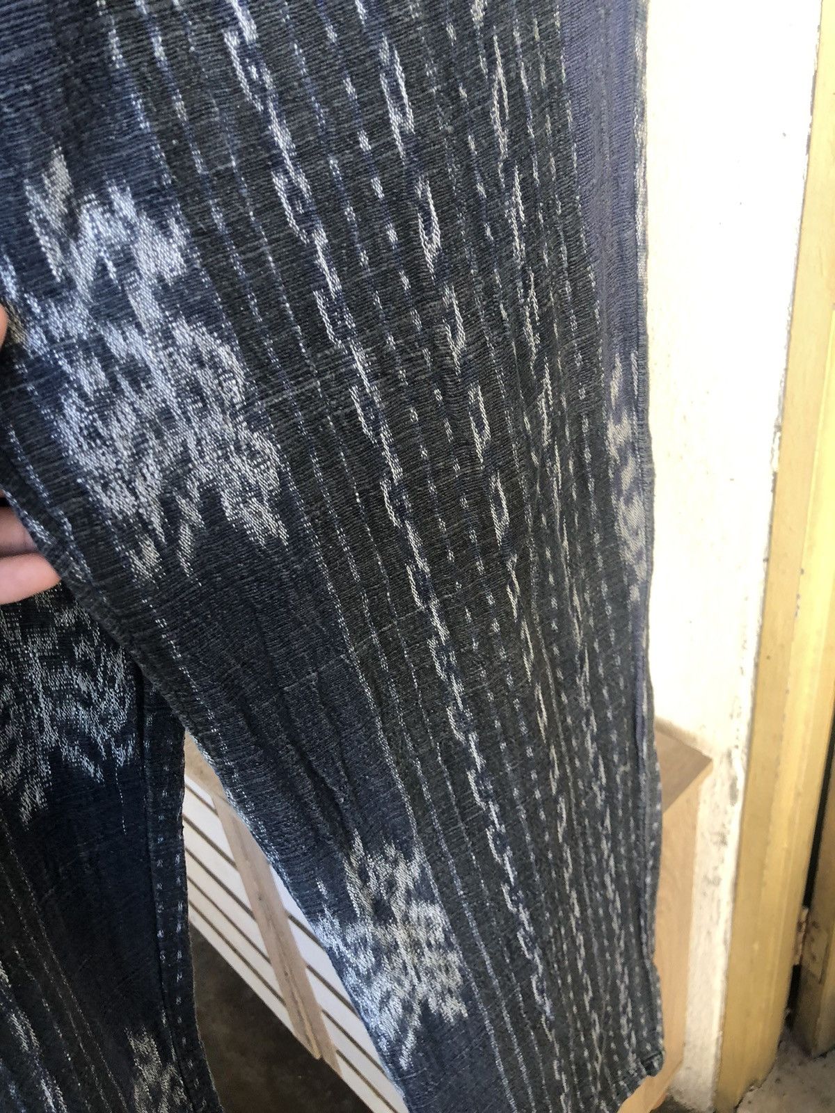 Vintage Vintage Milieu Au Pli Knit Gaudy Pants Like Kapital Size US 32 / EU 48 - 8 Thumbnail