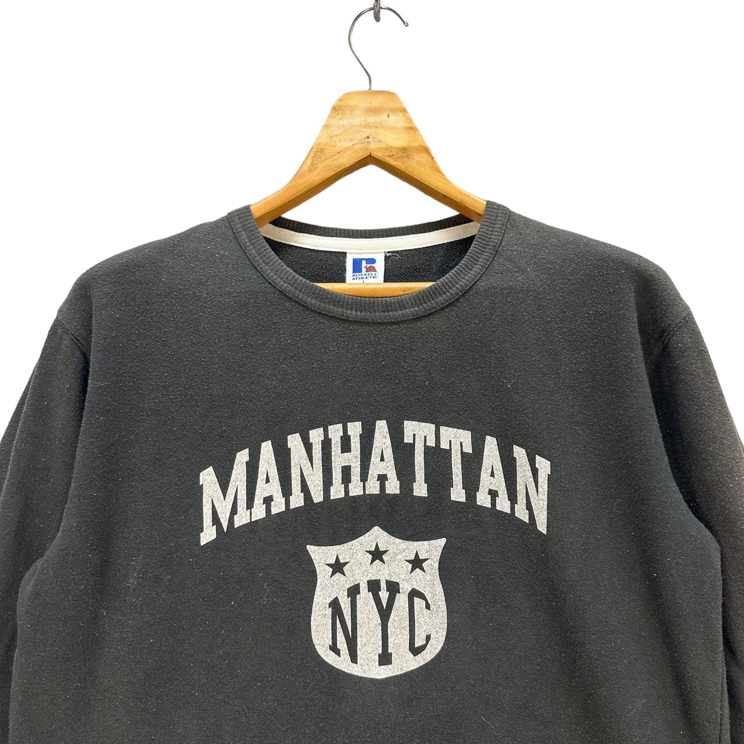 Manhattan Portage MANHATTAN NYC BIG LOGO RUSSEL SWEATSHIRT #A1-0003 Size US L / EU 52-54 / 3 - 2 Thumbnail