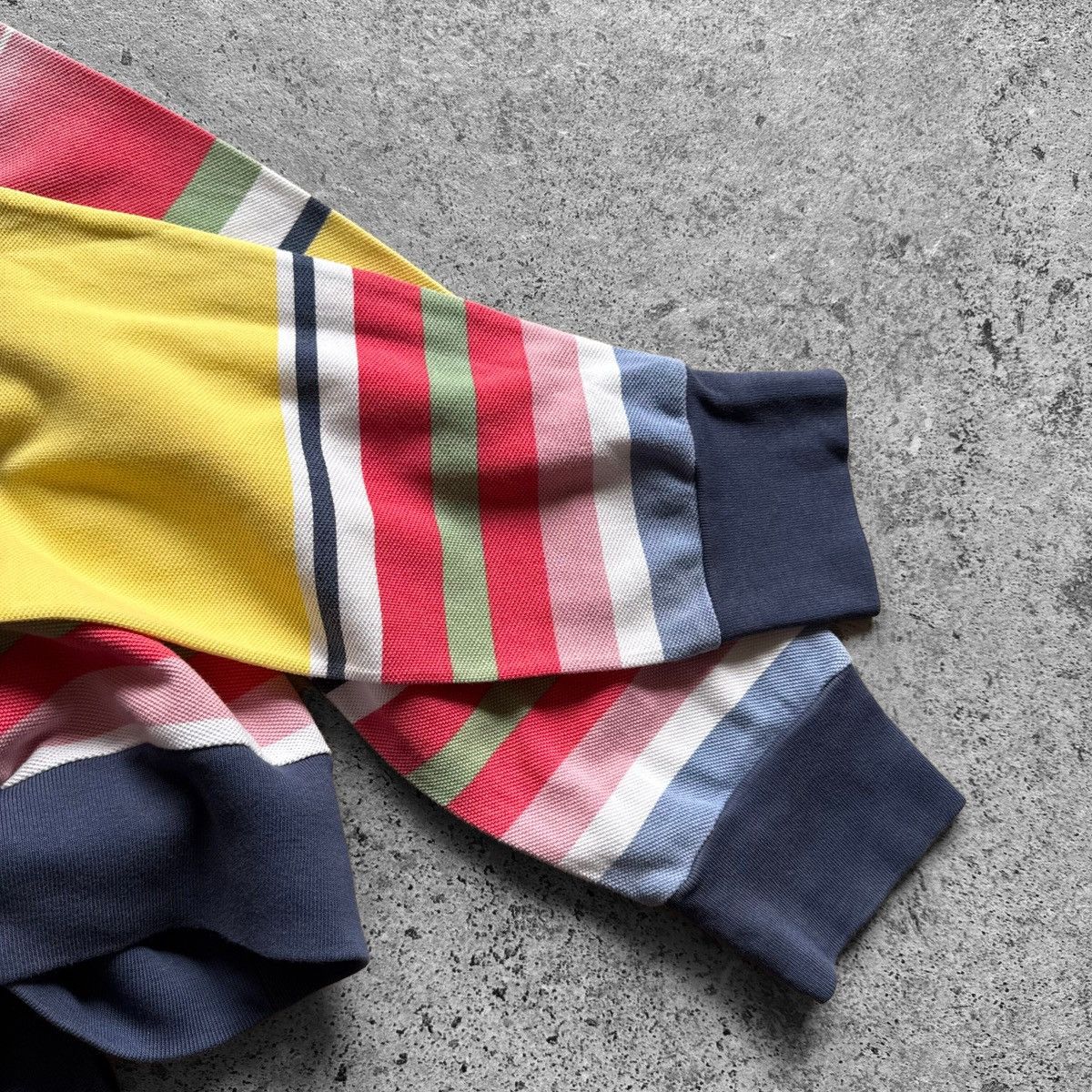 Polo Ralph Lauren Polo Ralph Lauren Mens Multicolor Striped Long Sleeve TShirt Size US M / EU 48-50 / 2 - 8 Thumbnail