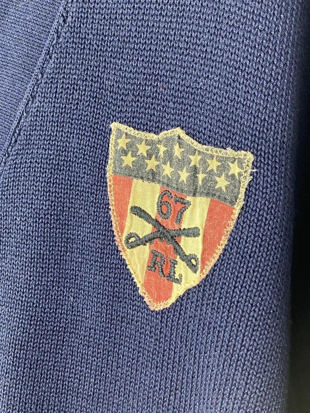 Polo Ralph Lauren Ralph Lauren Polo Jeans Button-Up Small Logo Jumper In Blue Size US XL / EU 56 / 4 - 2 Thumbnail