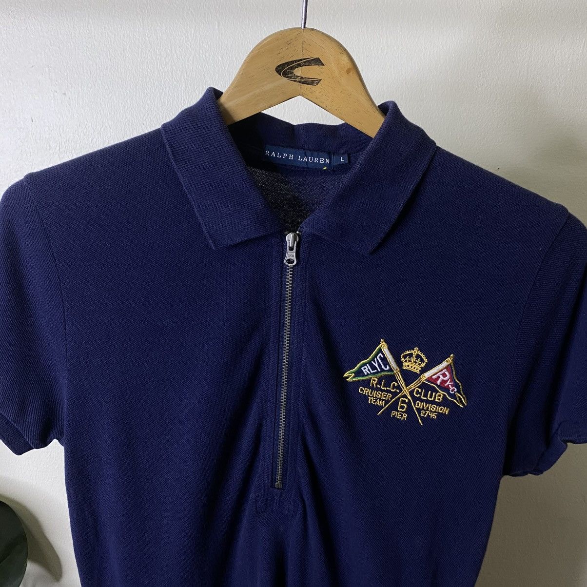 Ralph Lauren Ralph Lauren Marine Suppliers Women Long Polo Tee Size S / US 4 / IT 40 - 5 Thumbnail