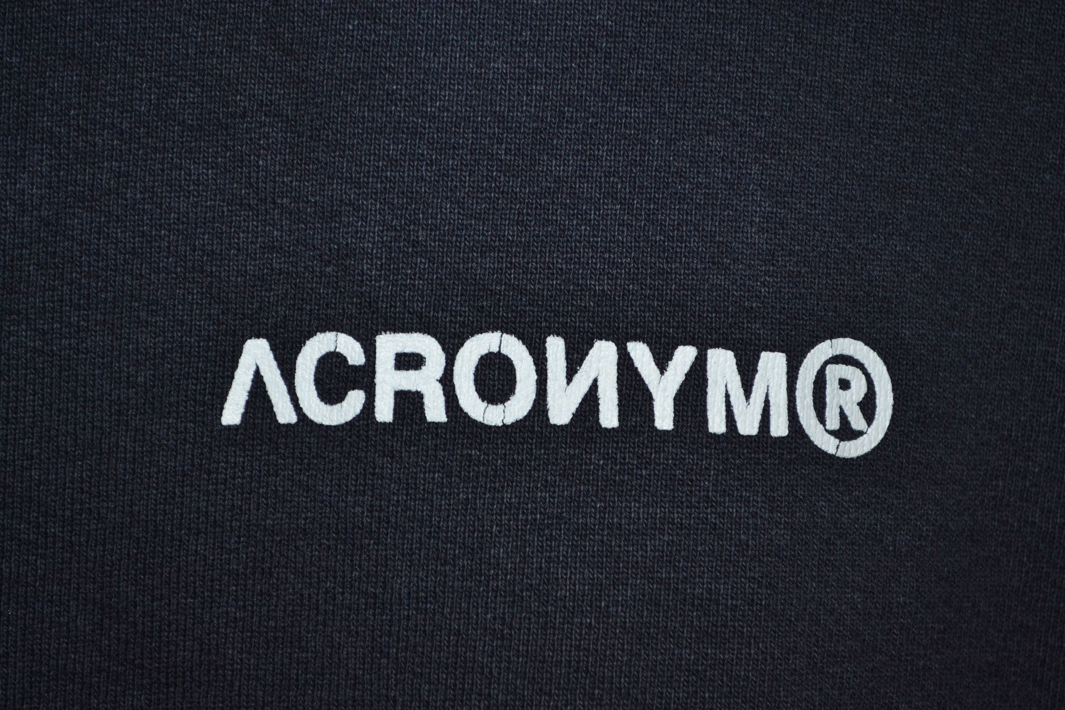 Acronym Acronym ROG FIS9-RS Hoodie S Cotton Hooded Sweatshirt Size US S / EU 44-46 / 1 - 4 Thumbnail