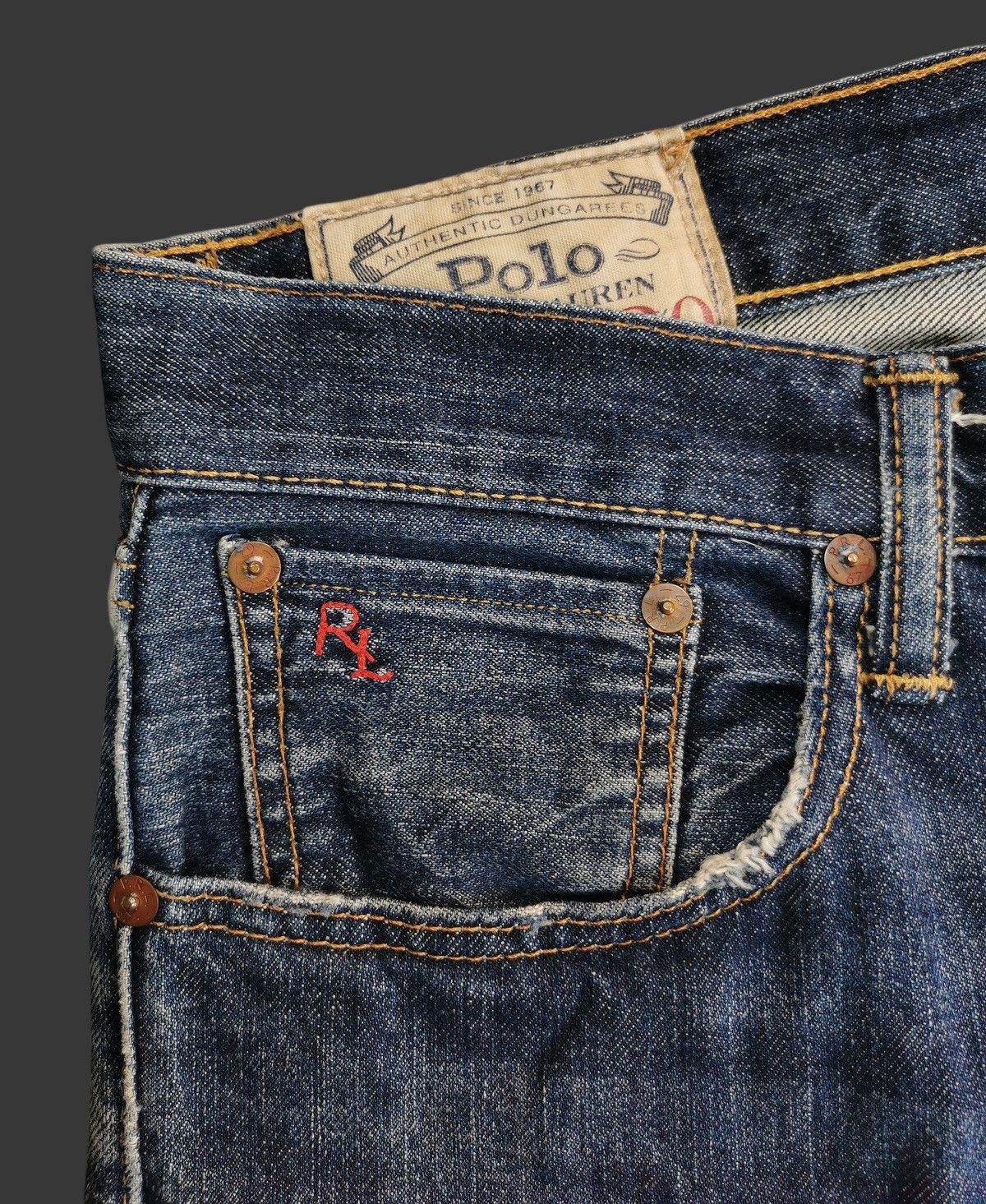 Polo Ralph Lauren Polo Ralph Lauren Jeans Size US 30 / EU 46 - 8 Thumbnail