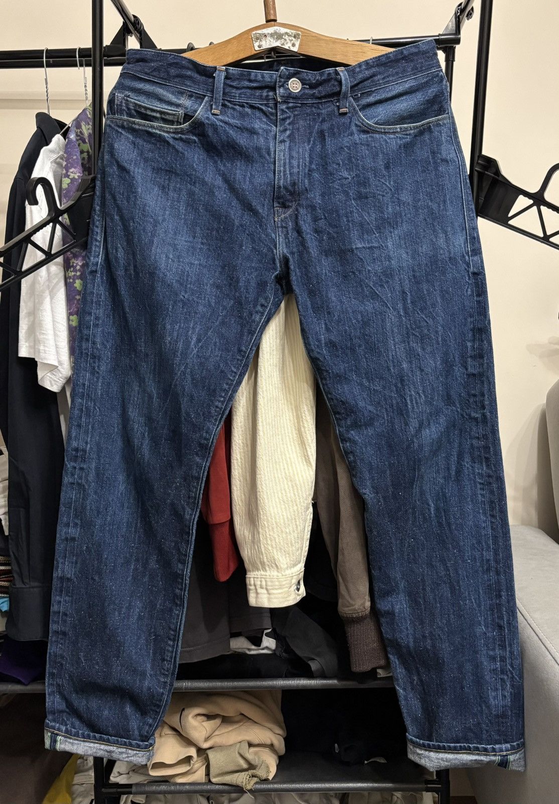 Levi's Made & Crafted LEVI’S Big E Japanese Selvege Denim Jeans Made and Crafted Size US 32 / EU 48 - 1 Thumbnail