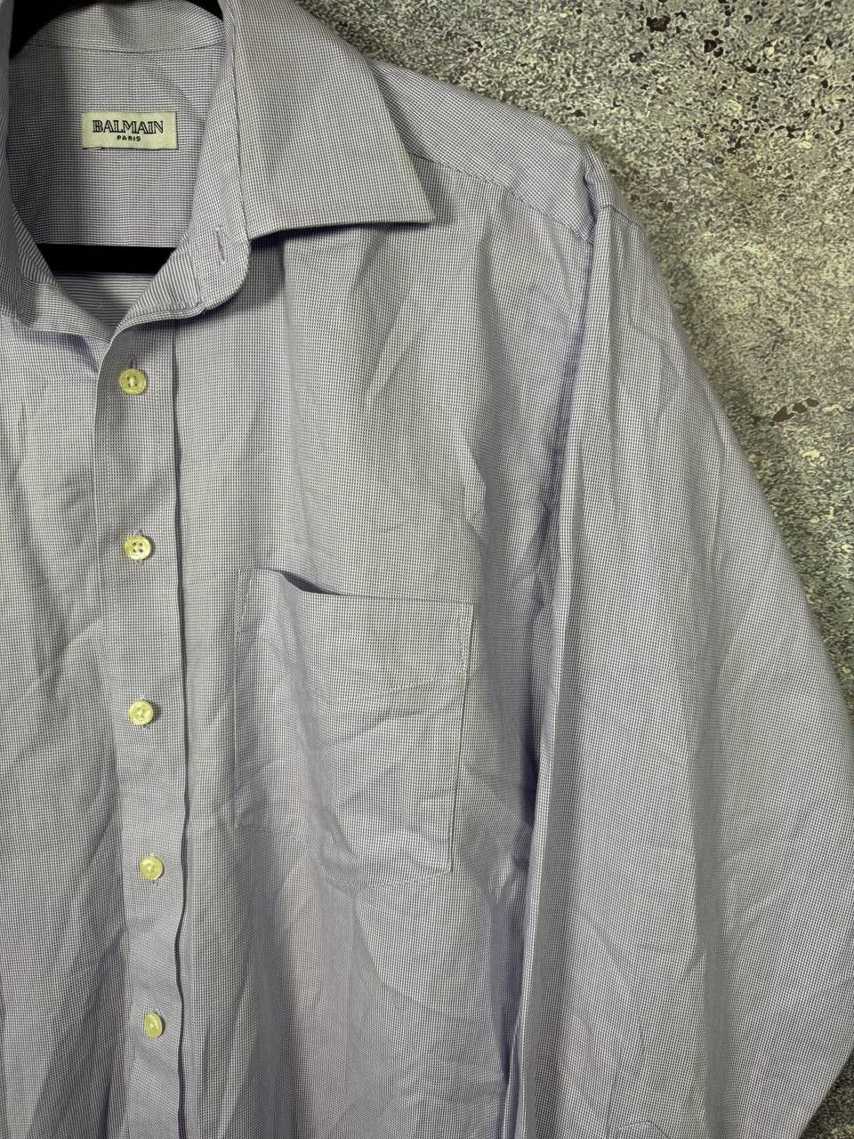 Balmain Vintage Balmain Shirt Mens Button Up XL Size Size US XL / EU 56 / 4 - 3 Thumbnail