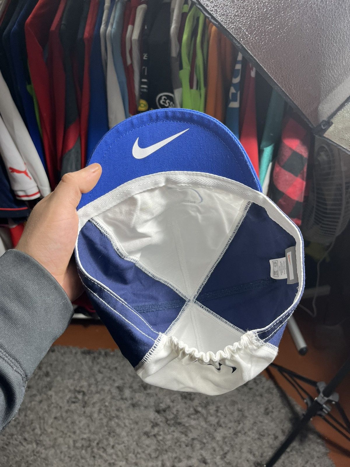 Nike NIKE VINTAGE 00s COTTON CYCLING CENTRE CAP Size ONE SIZE - 5 Thumbnail