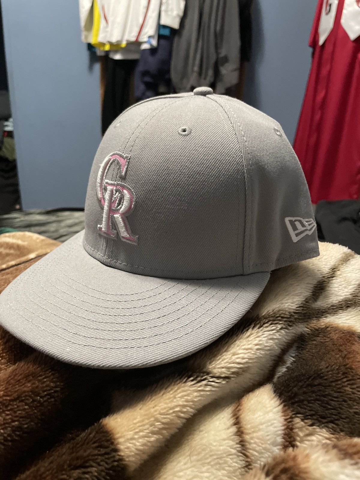 New Balance × New Era Rockies grey/pink cap Size 32 - 2 Thumbnail