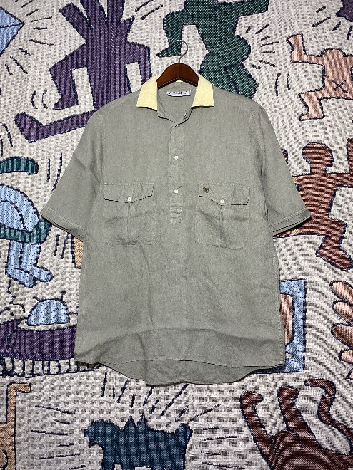 Givenchy Givenchy Gentleman Paris Vintage 70's Rare Size US L / EU 52-54 / 3 - 1 Thumbnail