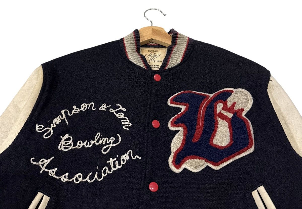 Japanese Brand Vintage Switch Baseball Champs Wool Leather Varsity Jacket Size US M / EU 48-50 / 2 - 13 Thumbnail