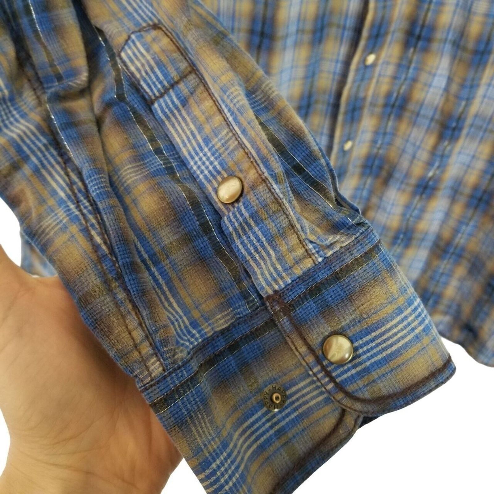 Panhandle Slim Panhandle Slim X Rough Stock Mens Plaid Western Shirt Sz XXL Size US XXL / EU 58 / 5 - 4 Thumbnail