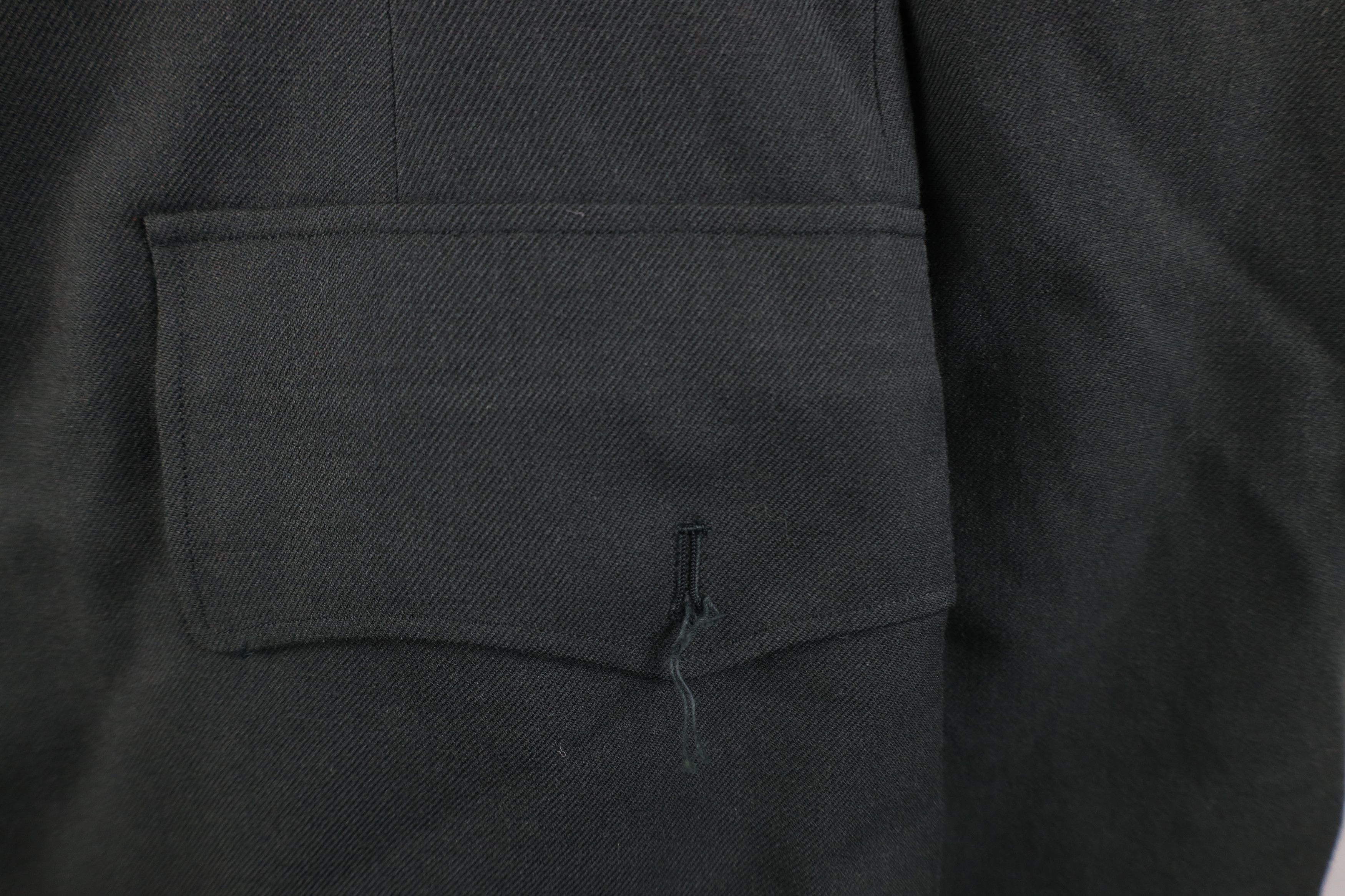 Vintage Vintage 60s Vietnam War Serge Green Army Officer Jacket Coat Size US L / EU 52-54 / 3 - 4 Thumbnail
