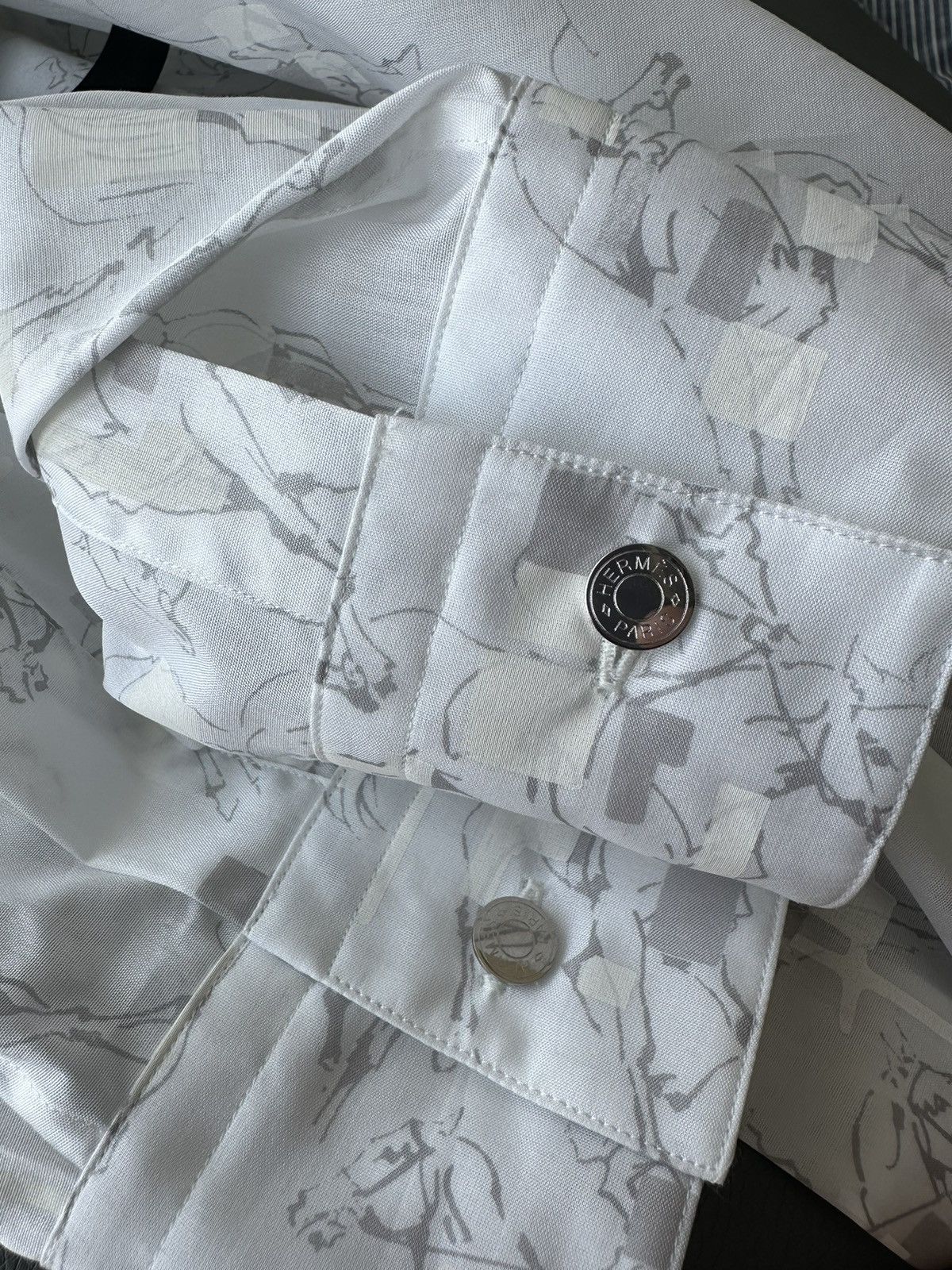 Hermes Super Runway Hermes Equestrian Shirt Size US L / EU 52-54 / 3 - 10 Thumbnail