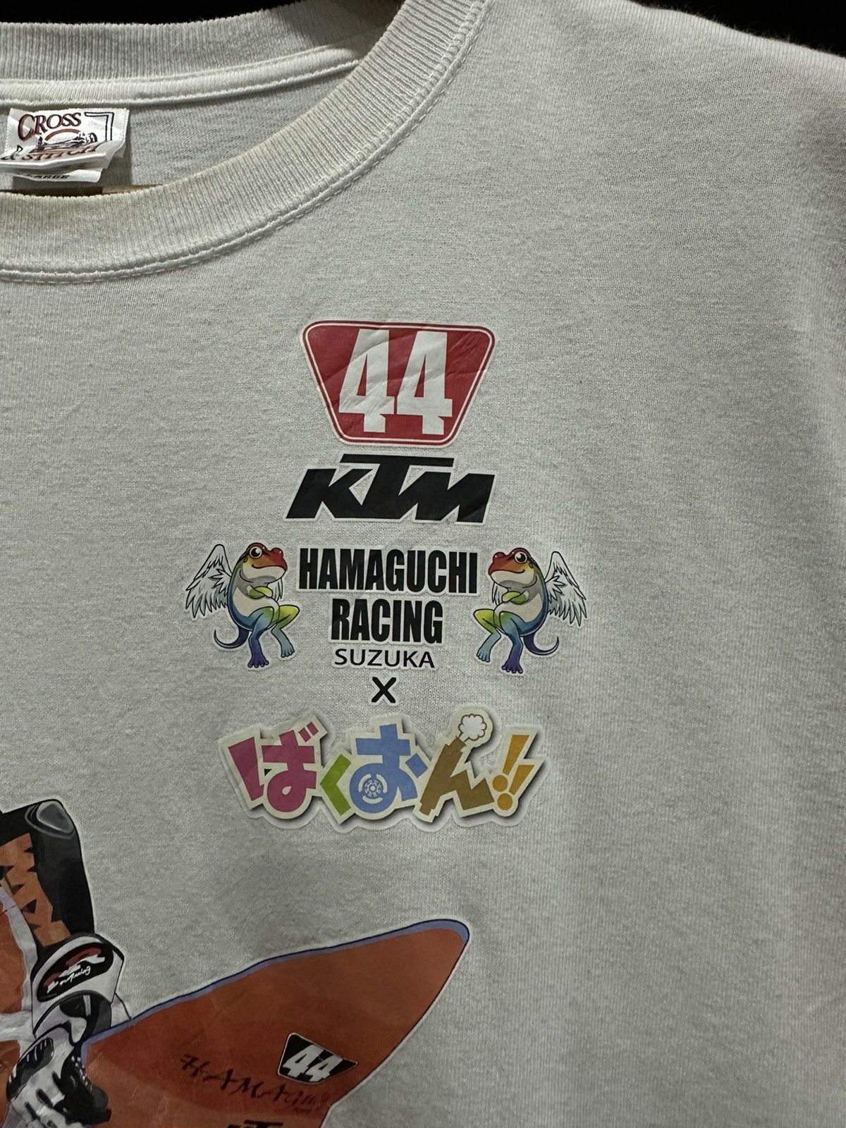 Anime × Vintage Vintage Ktm Hamaguchi Racing Suzuka Faded Tee Size US L / EU 52-54 / 3 - 5 Thumbnail