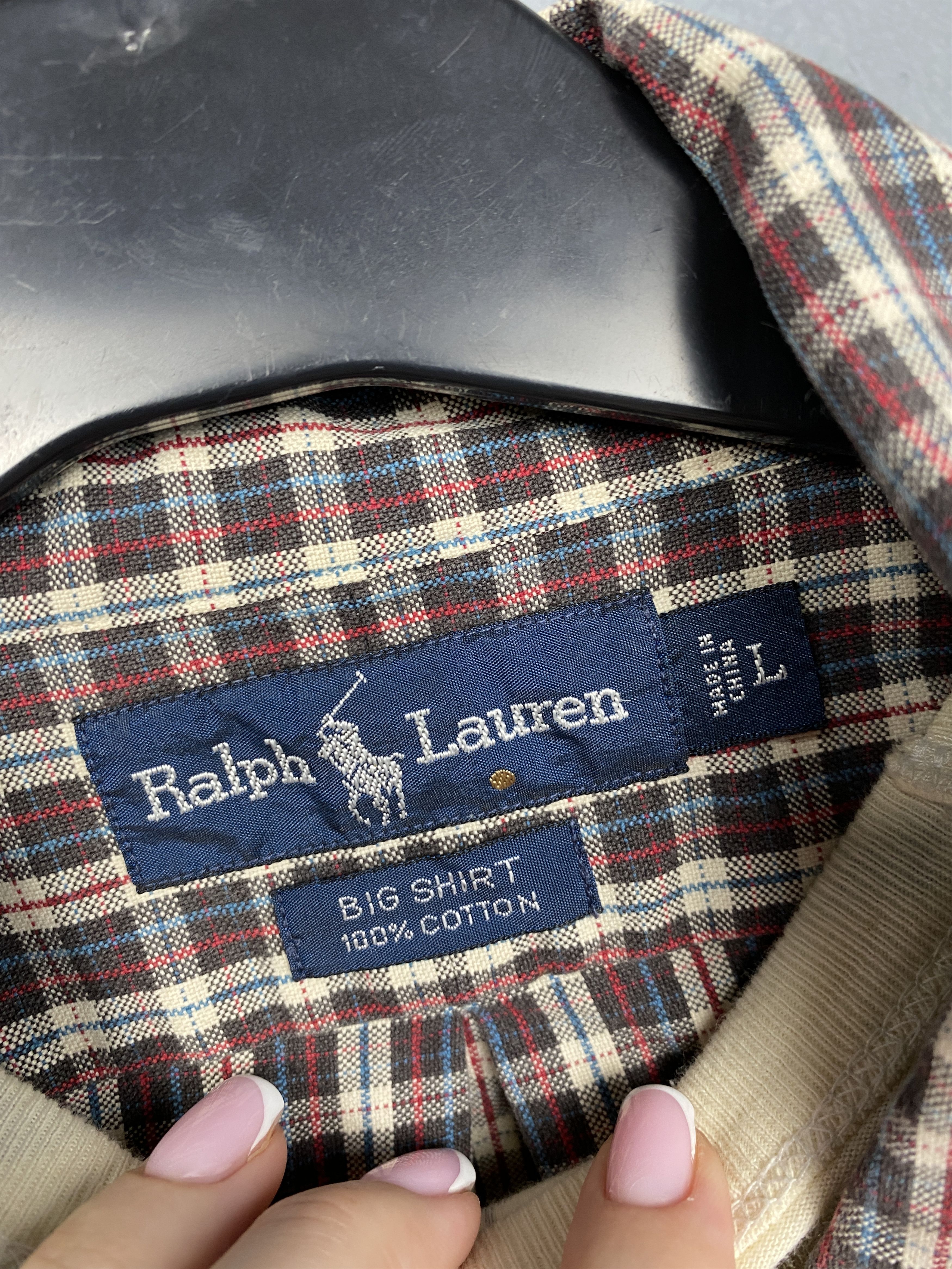 Polo Ralph Lauren Polo Ralph Lauren Vintage Mens Heavy Cotton Plaid Shirt Size US L / EU 52-54 / 3 - 4 Thumbnail