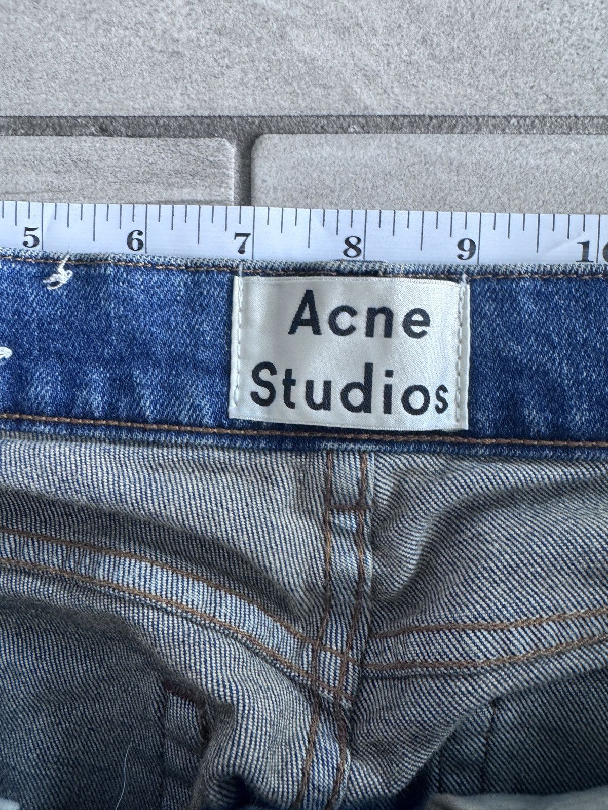 Acne Studios Acne Ace Straight Leg Vintage Size US 30 / EU 46 - 3 Thumbnail