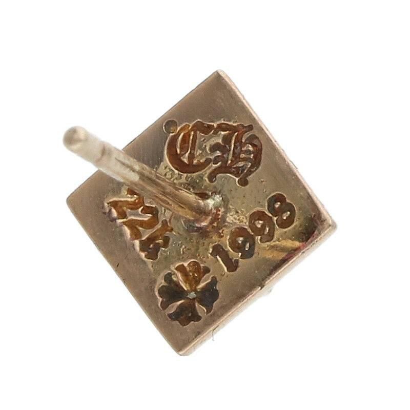 Chrome Hearts CHROME HEARTS 22K Pyramid cross stud earring ytk Size ONE SIZE - 3 Thumbnail