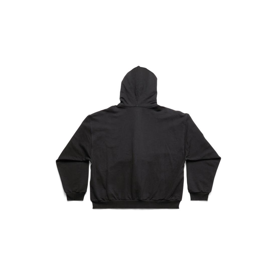 Balenciaga o1w1db10125 Sticky Note Zip-Up Hoodie Medium Fit in Black Size US XL / EU 56 / 4 - 6 Thumbnail