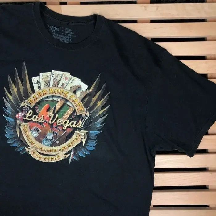 Band Tees Mens Vintage T Shirt Hard Rock Cafe Las Vegas Size XXL 2XL Size US XXL / EU 58 / 5 - 2 Thumbnail