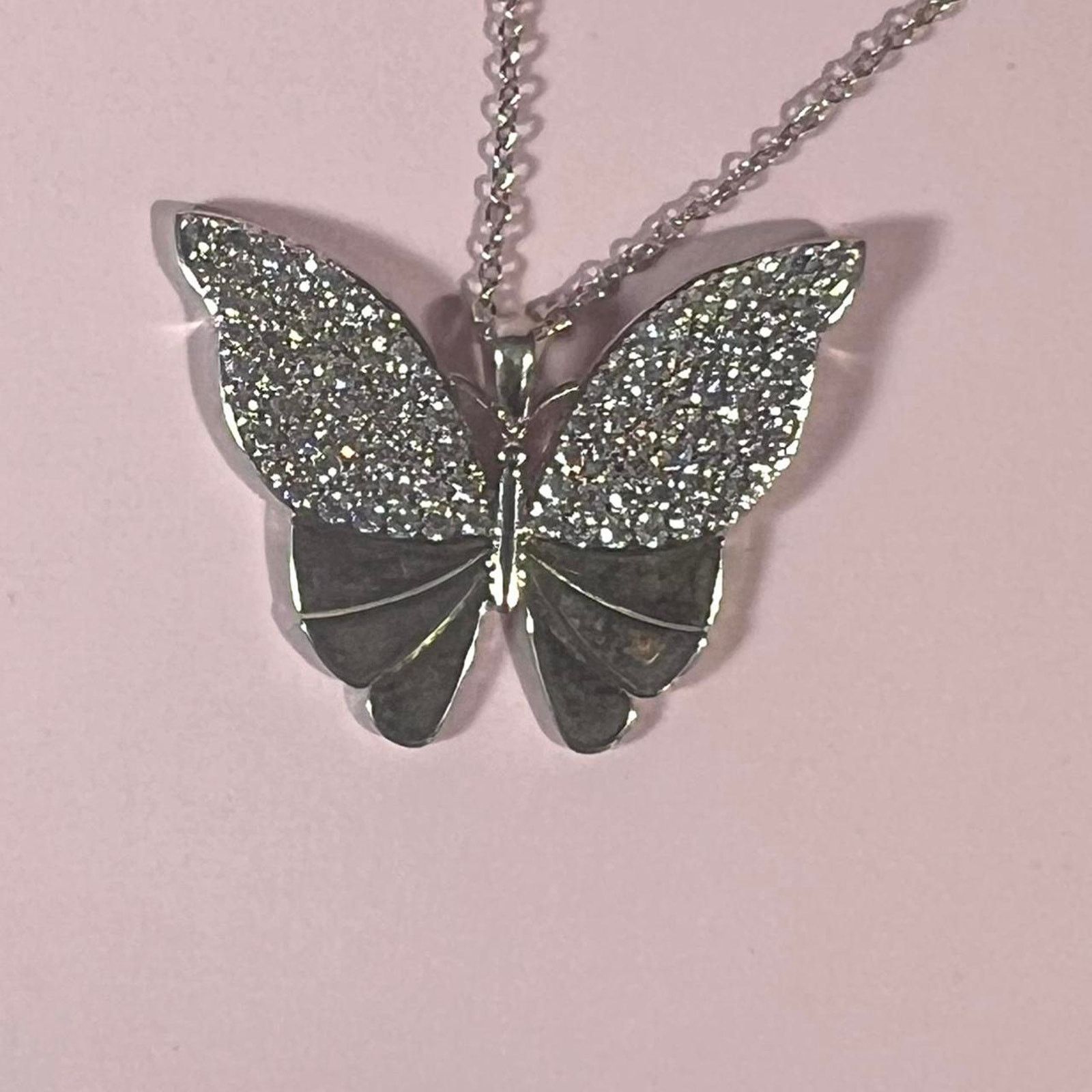 Jewelry Hespera silver butterfly necklace Size ONE SIZE - 3 Thumbnail