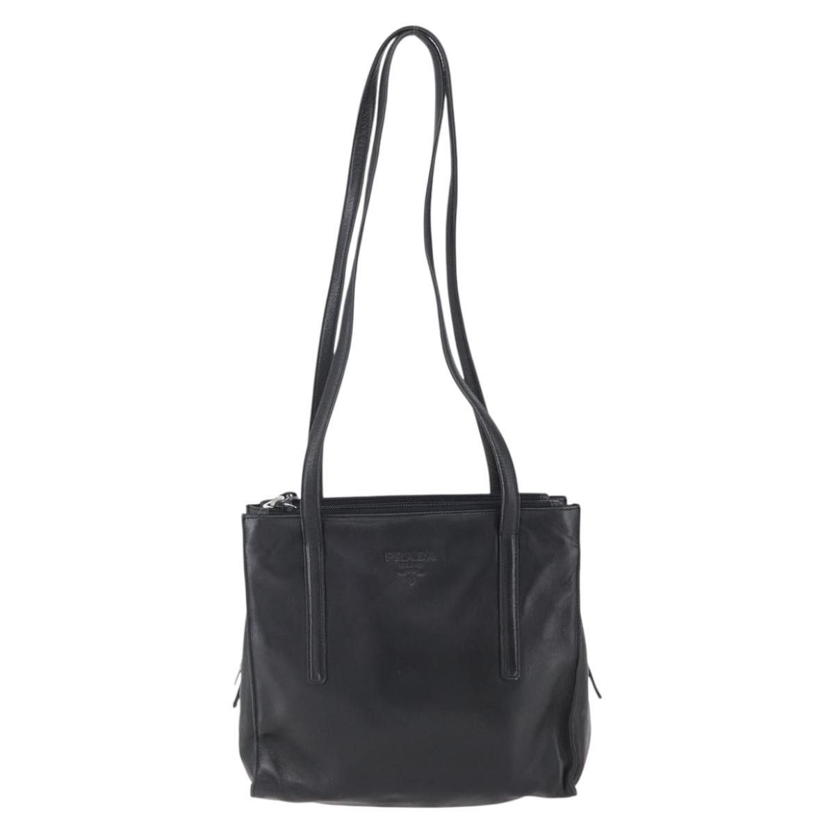 Prada Prada Vintage Shoulder Bag Leather Size ONE SIZE - 1 Thumbnail