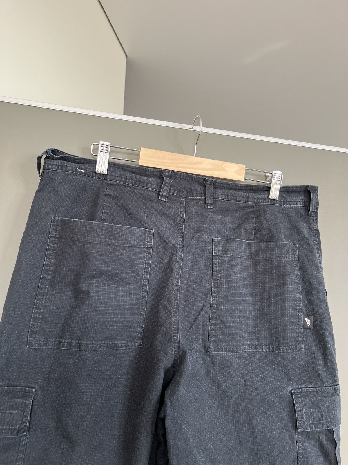 Nike Nike Deep Blue Ripstop Cargo Wide Pants Size US 36 / EU 52 - 12 Thumbnail