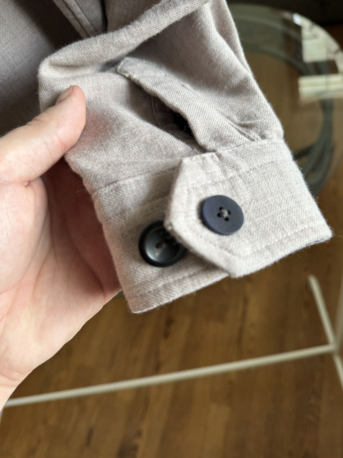 Eton Eton Tan/Lavender Casual Overshirt Size US S / EU 44-46 / 1 - 4 Thumbnail
