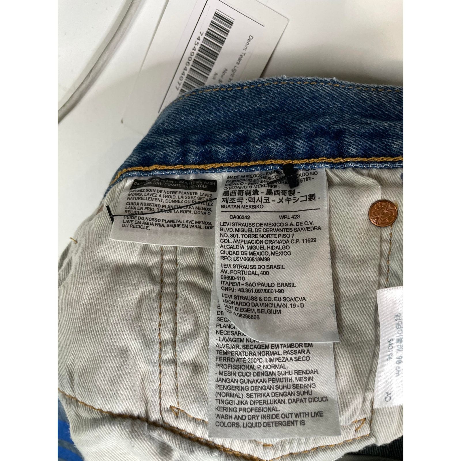 DENIM TEARS Denim Tears B Stroy Light Wash Jeans Size US 32 / EU 48 - 6 Thumbnail