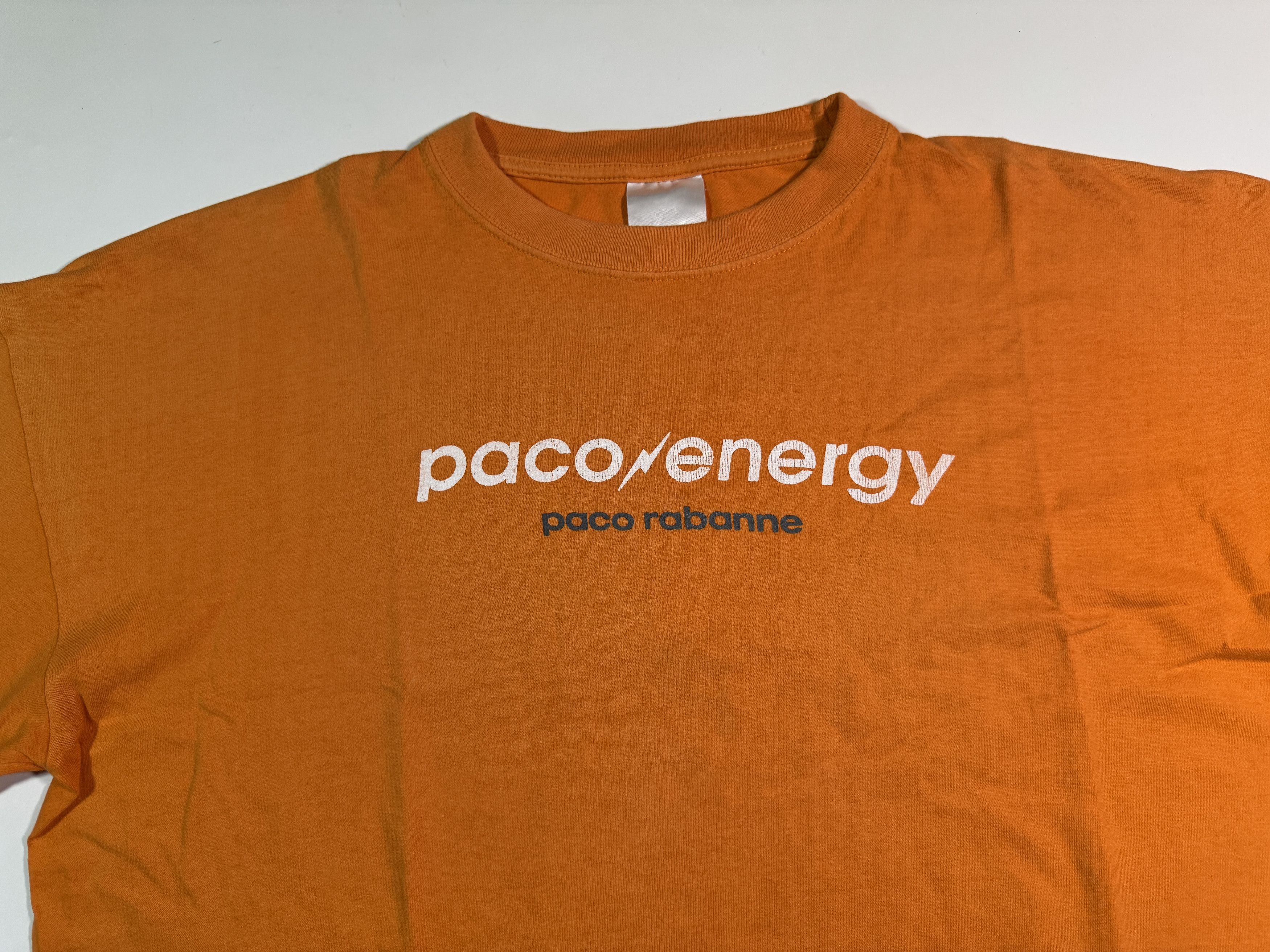 Other Vintage Paco Rabanne Energy T-shirt Perfume Promo Size US L / EU 52-54 / 3 - 3 Thumbnail