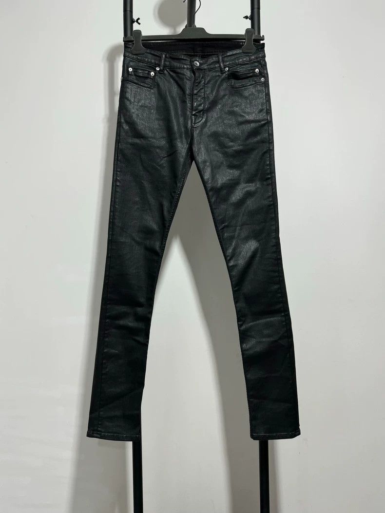 Rick Owens rick owens Waxed trousers 2502-Nextarrow Size US 32 / EU 48 - 1 Thumbnail