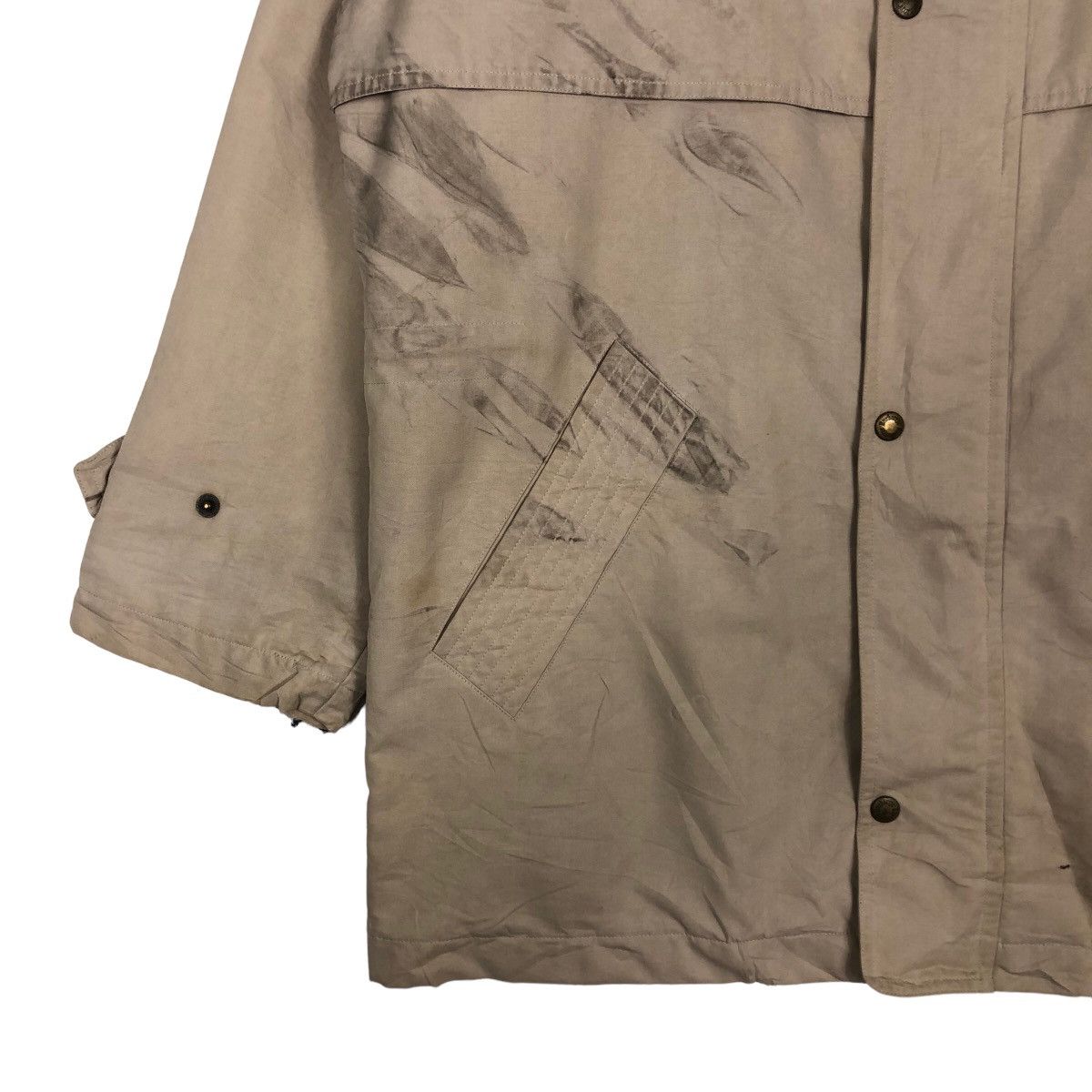 Burberry 🔥Vintage Chore Jacket Burberrys Big Logo Size US L / EU 52-54 / 3 - 4 Thumbnail
