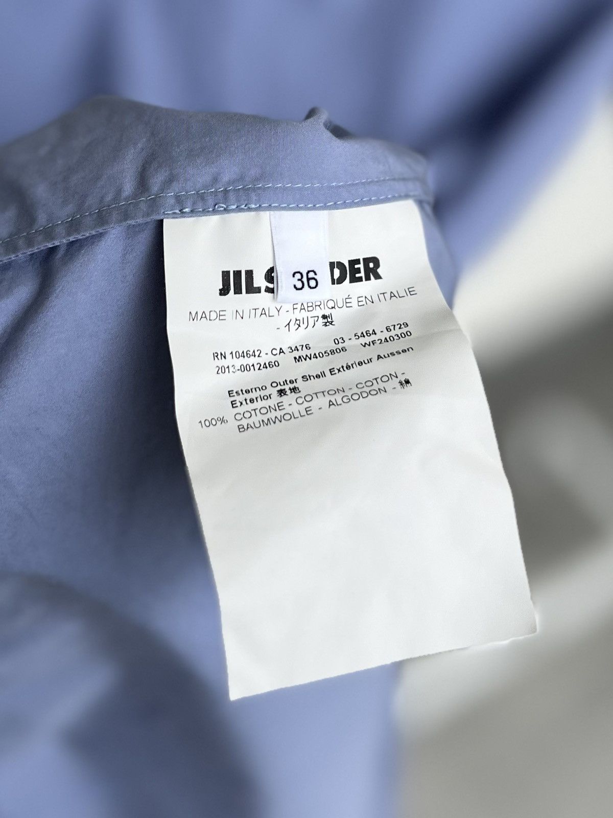 Jil Sander Jil Sander lavender blue dress S 36 sukienka designer luxury Size S / US 4 / IT 40 - 9 Thumbnail